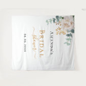 Tenture Élégante verdure de eucalyptus floral pour enterre (Devant (Horizontal))