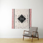 Tenture Élégantes 37e Noces d'albâtre (En situation (horizontale))