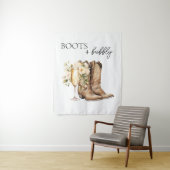 Tenture Élégantes Bottes et Mousseux Shower de Mariée Occi (En situation)