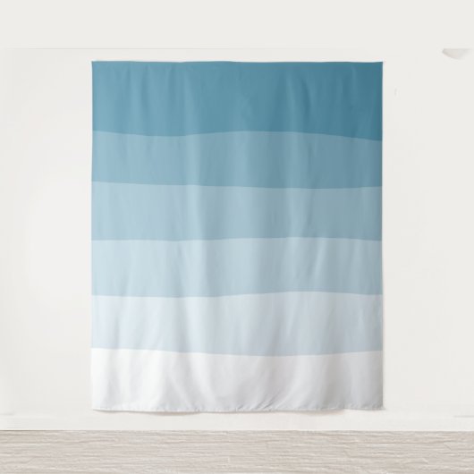 Tenture Elégantes nuances de fond bleu Dusty (Devant)