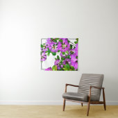 Tenture Elégants fleurs roses azalées roses (En situation (horizontale))