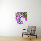 Tenture Elégants fleurs roses azalées roses (En situation)