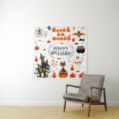 Tenture Eléments de design Halloween. Cliparts d'Halloween (En situation)