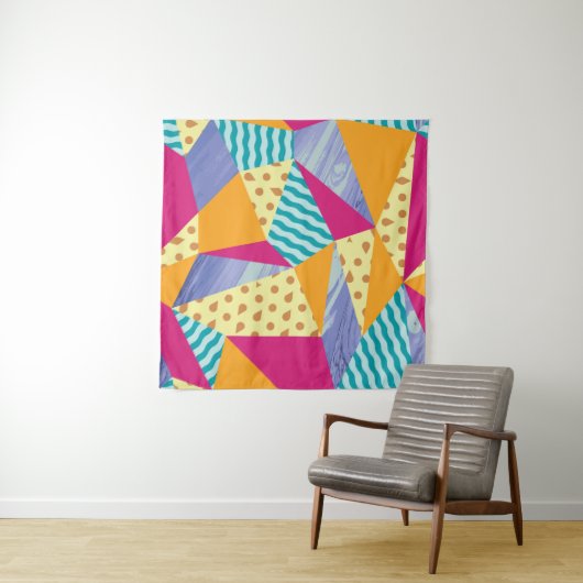 Tenture Éléments géométriques et abstraits : décoratifs sa (En situation (horizontale))