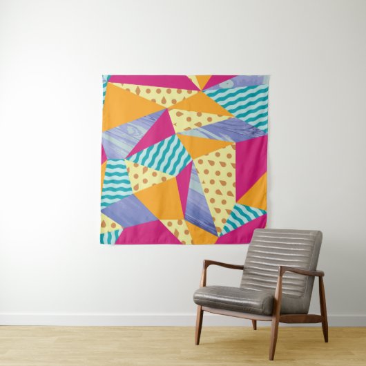 Tenture Éléments géométriques et abstraits : décoratifs sa (En situation)