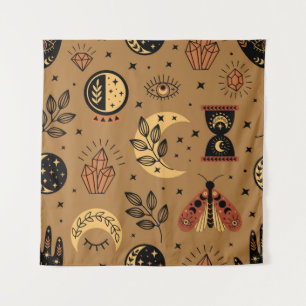 Tenture Éléments magiques : Enchanter un Motif sans coutur