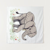 Tenture Eléphant (Devant (Horizontal))