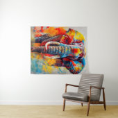 Tenture Elephant Animal Discovery Aventure Nature Planet (En situation (horizontale))