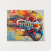 Tenture Elephant Animal Discovery Aventure Nature Planet (Devant (Horizontal))