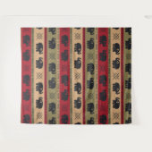 Tenture Eléphants afro-américains (Devant (Horizontal))