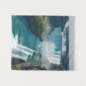 Tenture "Elevez vos murs avec la beauté de Niagara" (Devant (Horizontal))