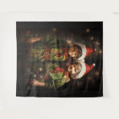 Tenture Elf Bestie Friends (Devant (Horizontal))