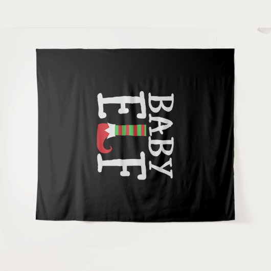 Tenture Elfe bébé (Devant (Horizontal))