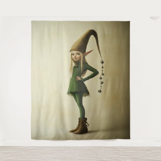 Tenture Elfe forestier enchanté (Devant)