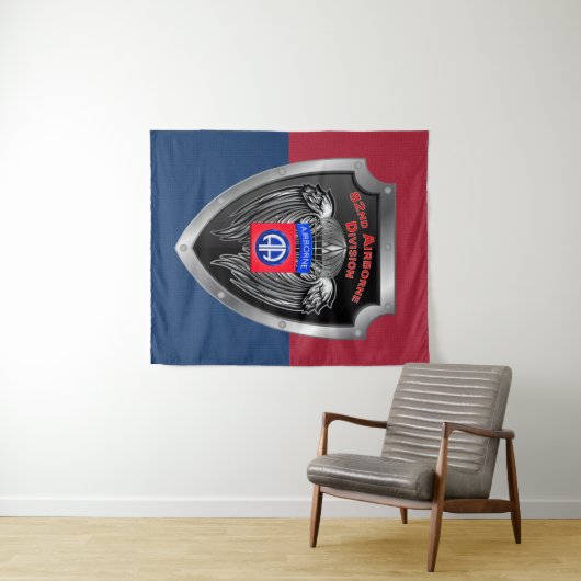 Tenture Élite 82e division aéroportée (En situation (horizontale))