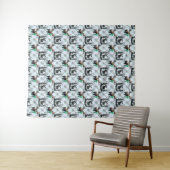 Tenture Elk Moose Antlers Deer Design Motif (En situation (horizontale))