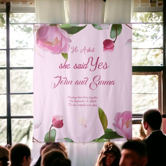 Tenture Elle A Dit Oui