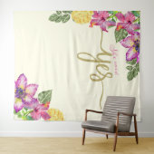 Tenture Elle a dit OUI bannière Booth (En situation (horizontale))