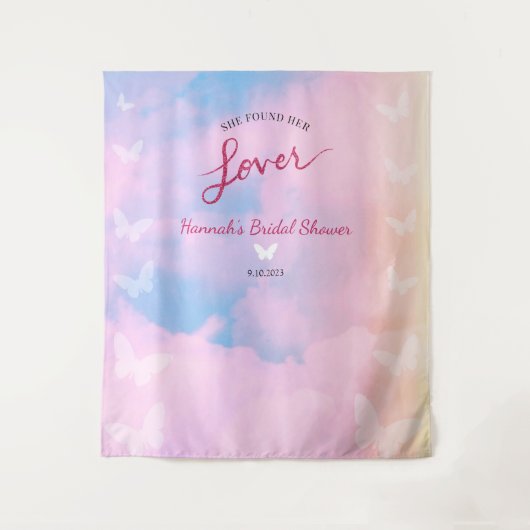 Tenture Elle a trouvé son amant (Devant)