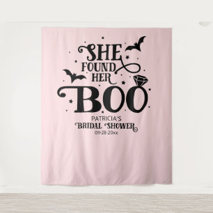Tenture Elle A Trouvé Son Boo Halloween Fête des mariées C
