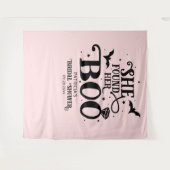 Tenture Elle a trouvé son décor de fond pour fête prénupti (Devant (Horizontal))