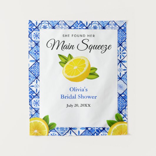 Tenture Elle A Trouvé Son Principal Arrière-Plan De Fête d (Devant)