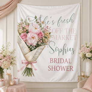 Tenture Elle est fraîche du marché Mariage personnalisé 