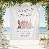 Tenture Elle n'est plus sur le marché - Bienvenue à la fêt