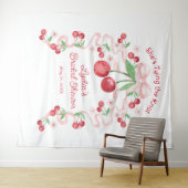 Tenture Elle noue la mariée cerise Coquette (En situation (horizontale))