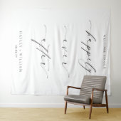 Tenture Ellesmere Bienvenue À tout jamais Mariage (En situation (horizontale))