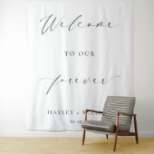 Tenture Ellesmere Bienvenue Dans Notre Contexte De Mariage (En situation)