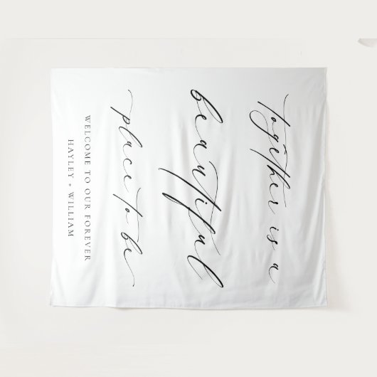 Tenture Ellesmere Ensemble Est Un Beau Endroit À Être (Devant (Horizontal))