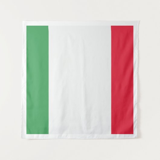 Tenture Emblème du drapeau italien (Devant)