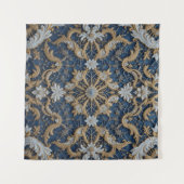Tenture Embrace bleue de la reine (Devant (Horizontal))