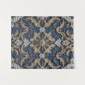 Tenture Embrace bleue de la reine (Devant (Horizontal))