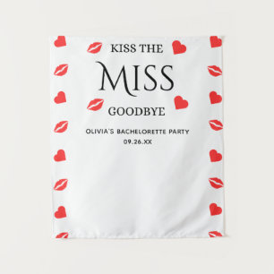 Tenture Embrassez la photo Miss Goodbye Bachelorette