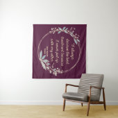 Tenture Emma By Jane Austen Citation II - Style mignon (En situation (horizontale))