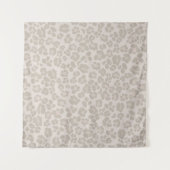 Tenture Empreinte de léopard Glam 2 #motif #design (Devant)