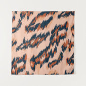 Tenture Empreinte de léopard : Textile Design sans joint. (Devant)