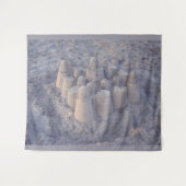 Tenture empreinte de sandcastle (Devant (Horizontal))