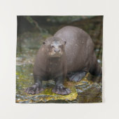 Tenture Empreintes de Pied de Giant Otter (Devant)