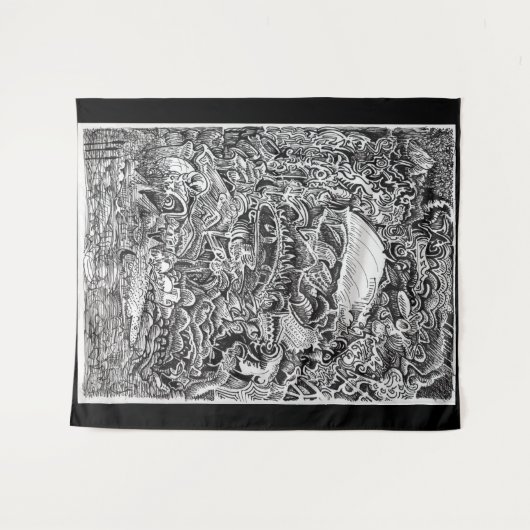 Tenture En attendant le Maelstrom (Devant (Horizontal))