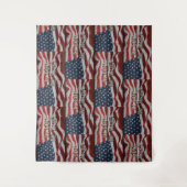 Tenture En Dieu, nous faisons confiance à Rustic Barque Am (Devant)