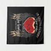 Tenture En Souvenir Affectueux Tes Ailes Étaient Prêtes (Devant (Horizontal))