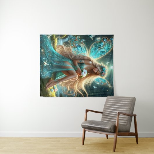 Tenture Enchanted Forest Fairy (En situation (horizontale))