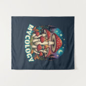 Tenture Enchanted Forest Mushroom Art (Devant (Horizontal))