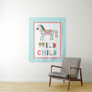 Tenture Enfant sauvage Scandia Horse Nursery