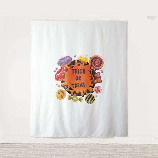 Tenture enfants halloween (Devant)