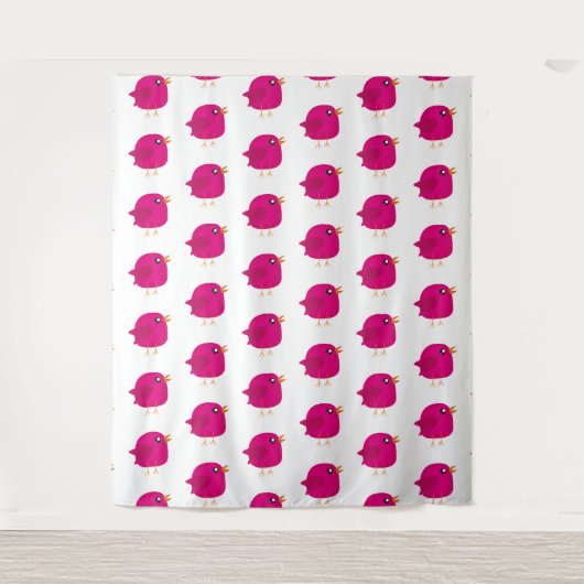 Tenture Enfants mignonette birdy (Devant)