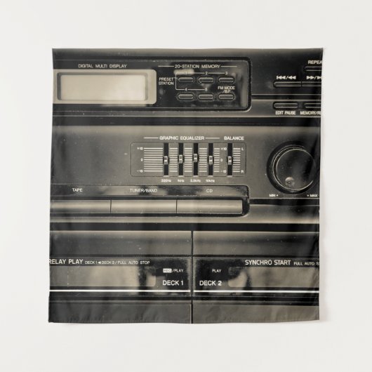 Tenture Enregistreur de bande (Devant)